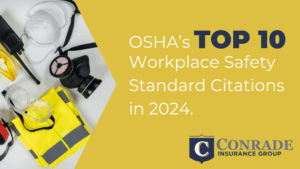Workplace safety. OSHA’s Top 10 Workplace Safety Standard Citations in 2024