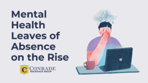 Mental health leaves of absence on the rise. mental health insurance
