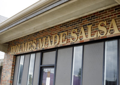 Holmes Made Front Sign
