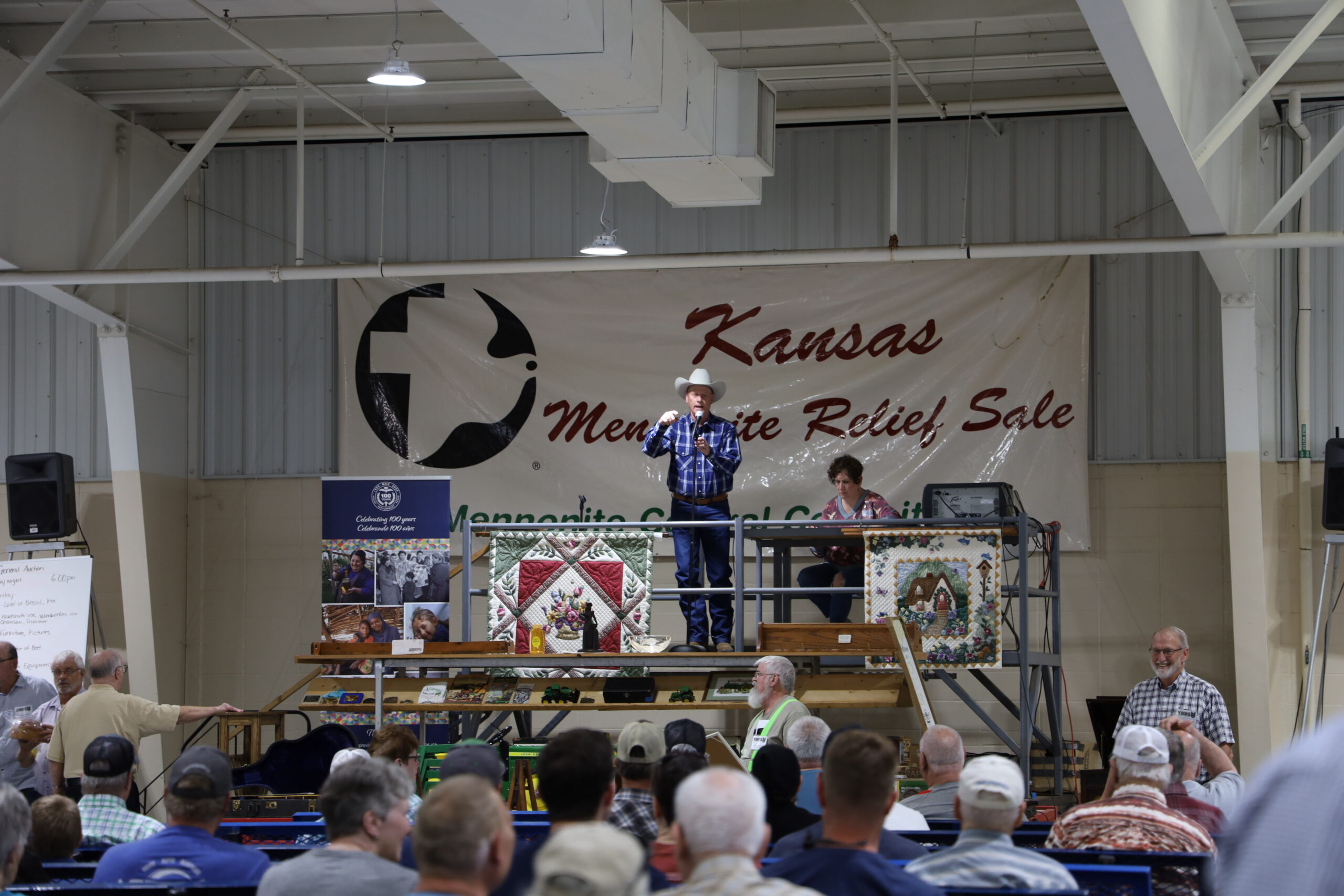 Kansas Mennonite Relief Sale - Header Image